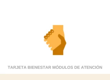 Tarjeta Bienestar Módulos de Atención