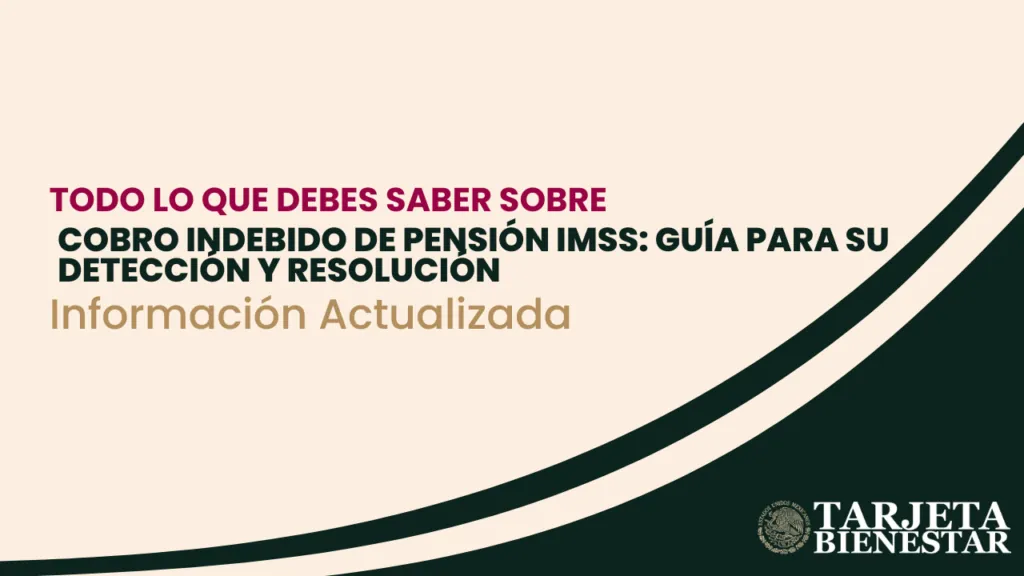 Cobro Indebido de Pensión IMSS: Guía para su Detección y Resolución