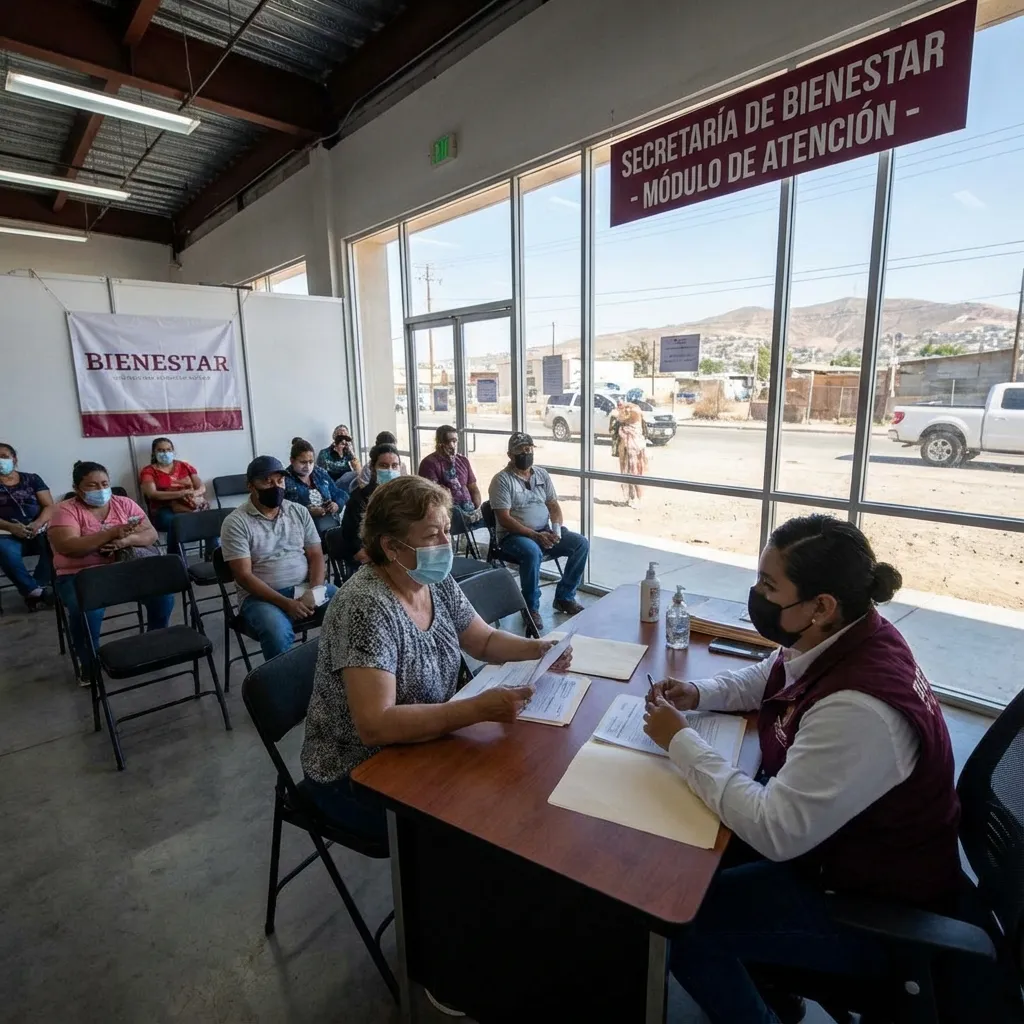 Beneficiario tramitando en módulo Baja California