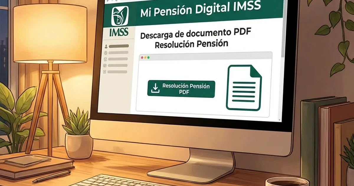 Descarga digital de resolución