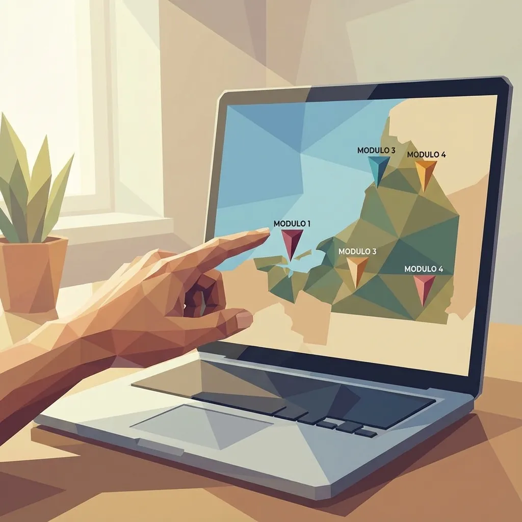 Mapa de módulos en Campeche