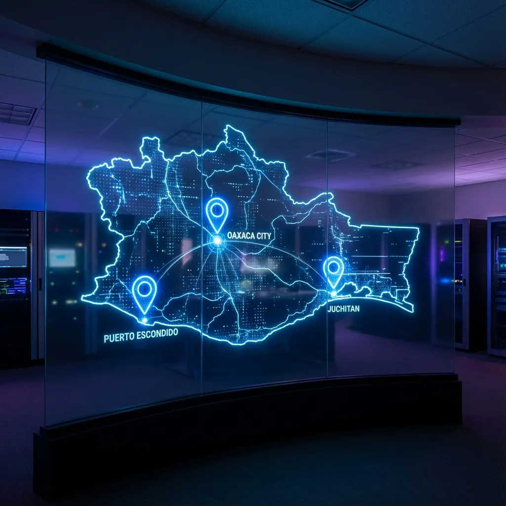 Mapa Oaxaca
