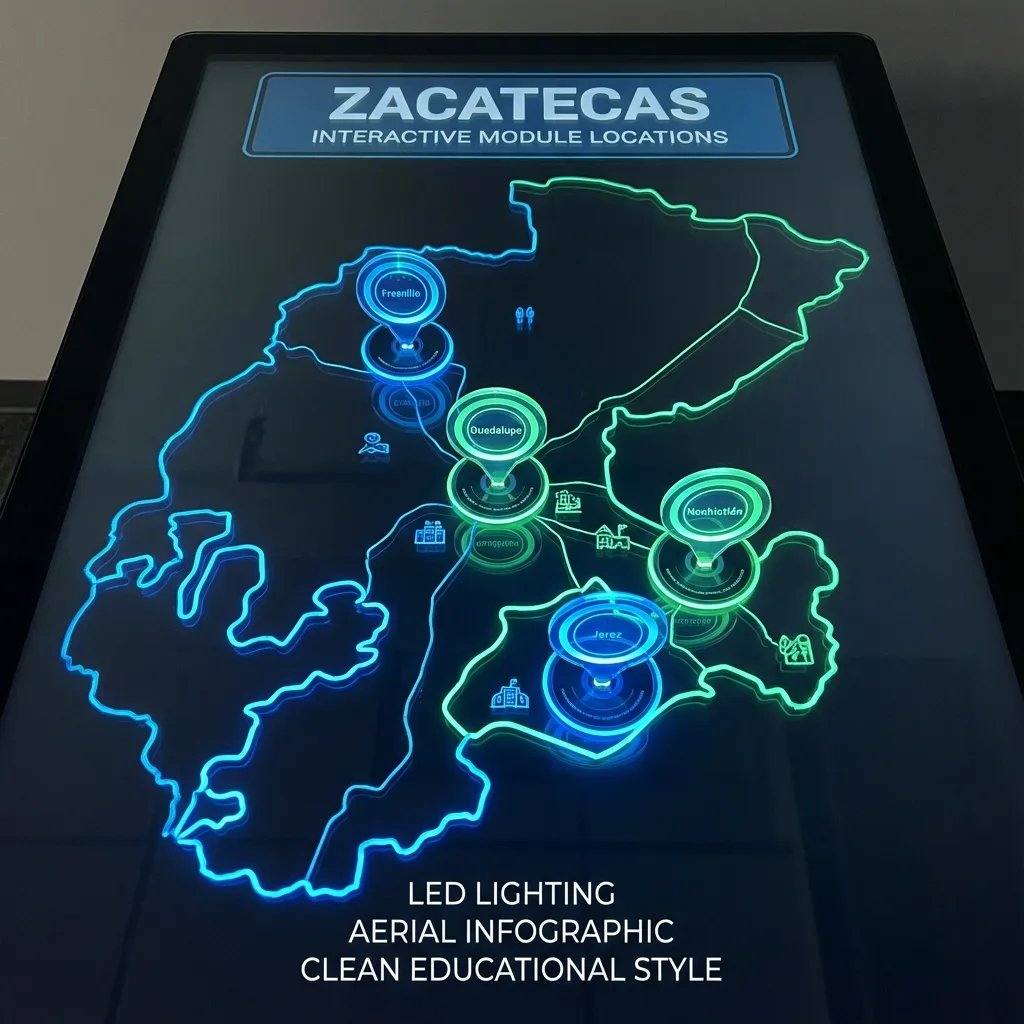 Mapa Zacatecas